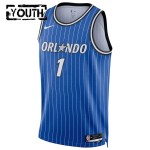 Maillot NBA Orlando Magic Jonathan Isaac Nike 2025-26 Icon Edition Bleu Swingman - Enfant
